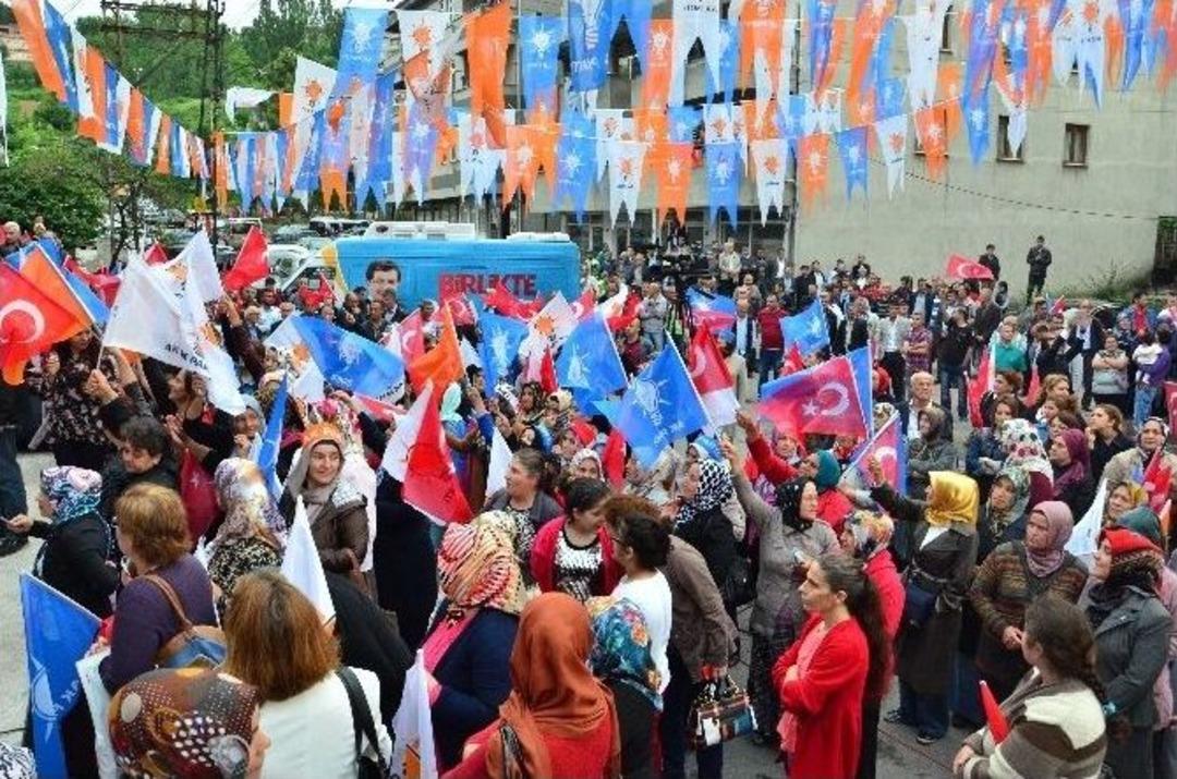 Ak Parti&rsquo;den Kozlu&rsquo;da Coşkulu Miting