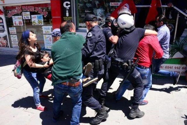 Erzurum da Hdp Mitingi Öncesi Olaylar Çıktı (3) 3