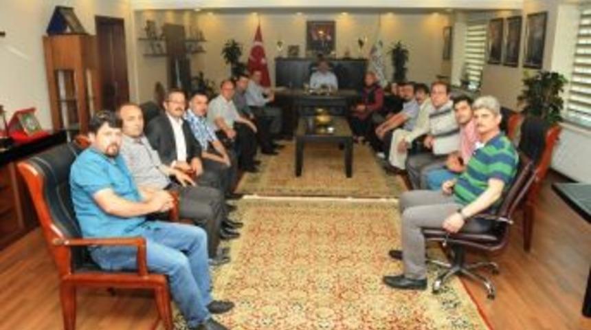 Sinoplular&rsquo;dan Başkan Karabacak&rsquo;a Ziyaret