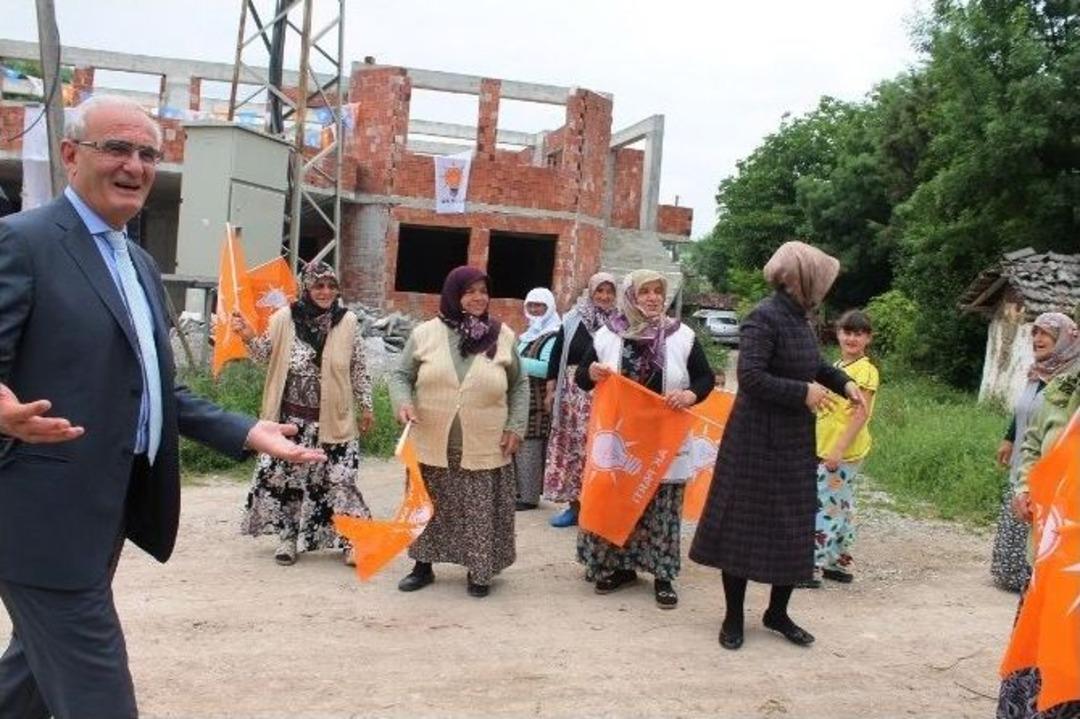 Başkan Yılmaz: "hepsi Kuzu Sarması Olmuş Ak Parti&rsquo;ye Vuruyor&rdquo;