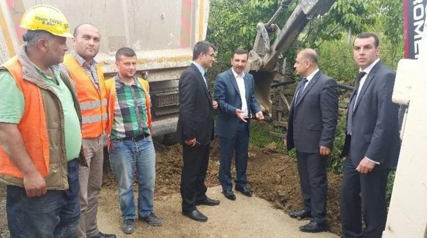 Kavak Akbelen&rsquo;de İ&ccedil;me Suyu Sorunu &Ccedil;&ouml;z&uuml;l&uuml;yor