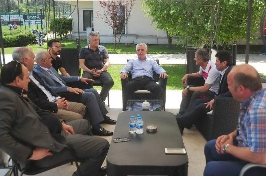 Başkan Yılmaz&rsquo;dan Samsunspor Kampına Moral Ziyareti