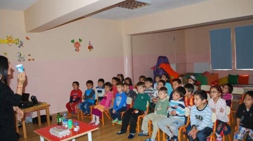 Anaokulu &Ouml;ğrencilerine Geri D&ouml;n&uuml;ş&uuml;m Eğitimi
