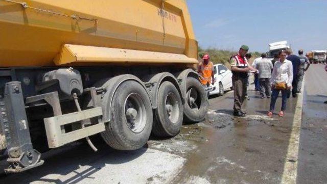 Şile Yolunda Kaza: 2 Ağır Yaralı