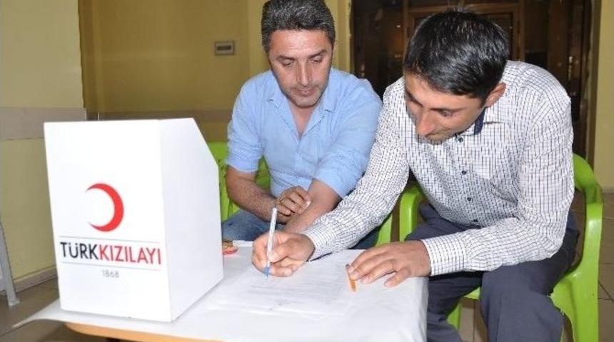 Muş&rsquo;ta Kan Bağışı Kampanyası