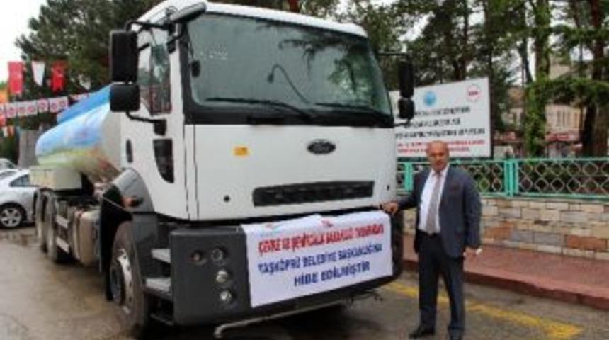 &Ccedil;evre Ve Şehircilik Bakanlığı&rsquo;ndan Taşk&ouml;pr&uuml; Belediyesi&rsquo;ne Hibe Araz&ouml;z