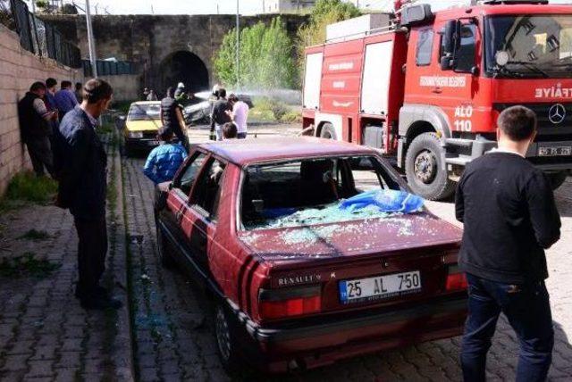 Erzurum da Hdp Mitinginde Olaylar &Ccedil;ıktı (5) 1