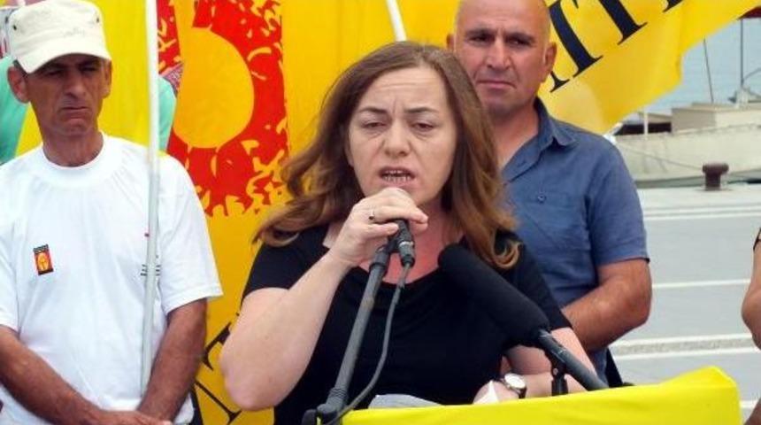 Marmaris'te Kadına Y&ouml;nelik Şiddet Protesto Edildi