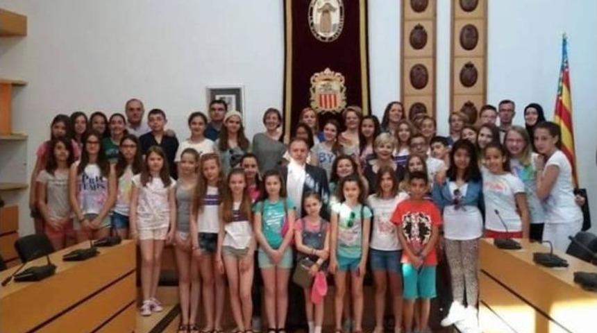 Ashaboğlu Okulu &Ouml;ğrencileri İspanya&rsquo;yı Ziyaret Etti