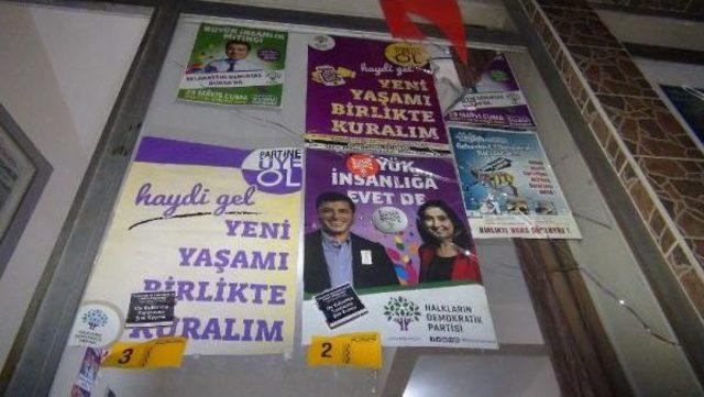 Hdp'nin Seçim Bürosu Taşlı Saldırıya Uğradı