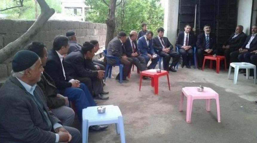 Saadet Partisi Heyeti Gevaş&rsquo;ta