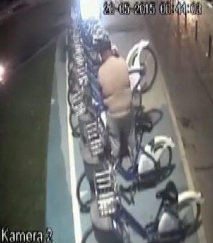 (özel) Bisiklet Hırsızları Kameraya Takıldı