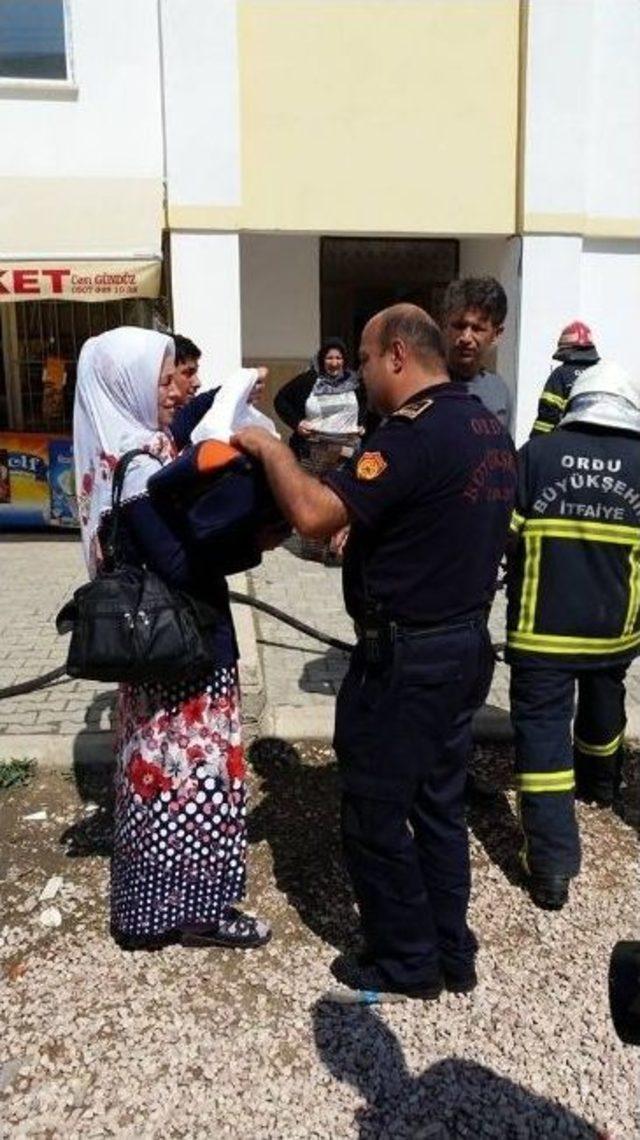 Fatsa&rsquo;da Korkutan Yangın 2