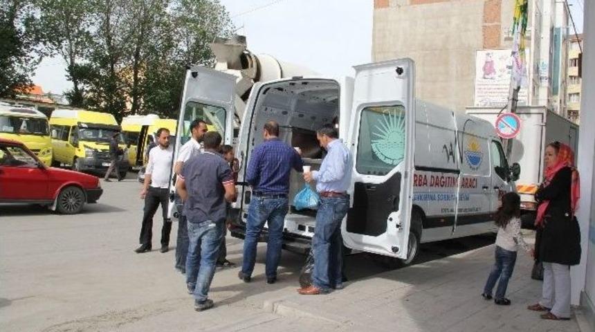 Van&rsquo;da Mobil &Ccedil;orba Dağıtım Hizmeti