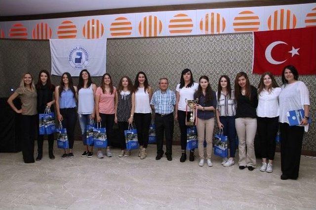 Paü’de 2015 Yılı Spor Ödülleri Verildi