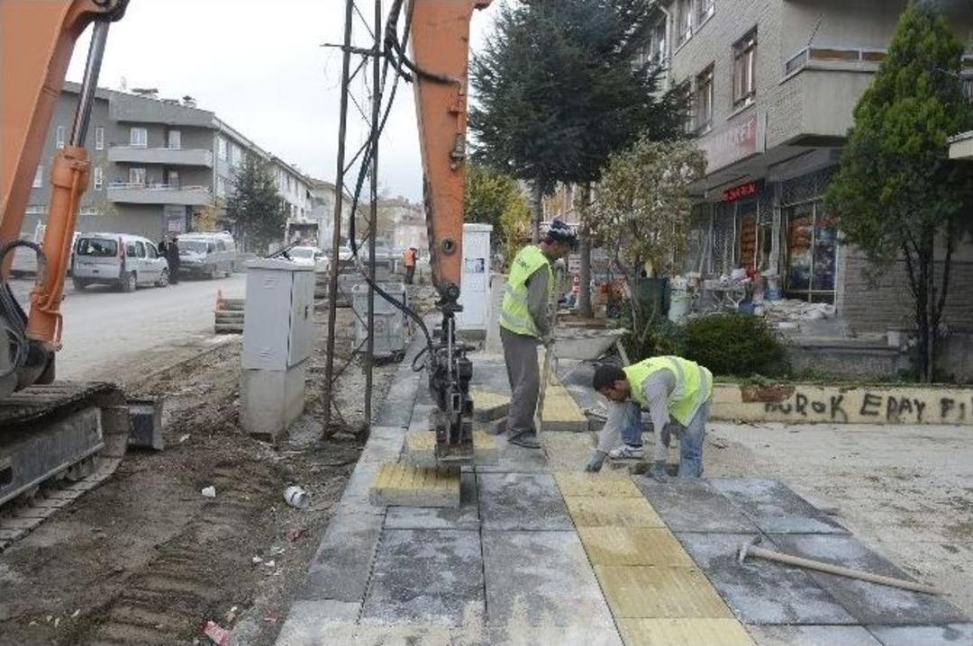 B&uuml;y&uuml;kşehir&rsquo;den &Ccedil;ankaya&rsquo;da Kaldırım Atağı