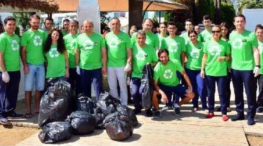 Bodrum'da Fidan Dikimi Ve &Ccedil;evre Temizliği