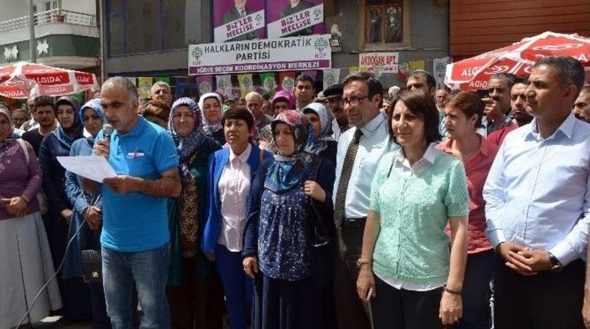 Hdp&rsquo;ye Yapılan Saldırılar Kınandı