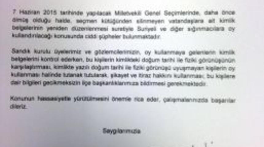 Chp'den Teşkilatlarına '&ouml;l&uuml; Se&ccedil;men' Uyarısı