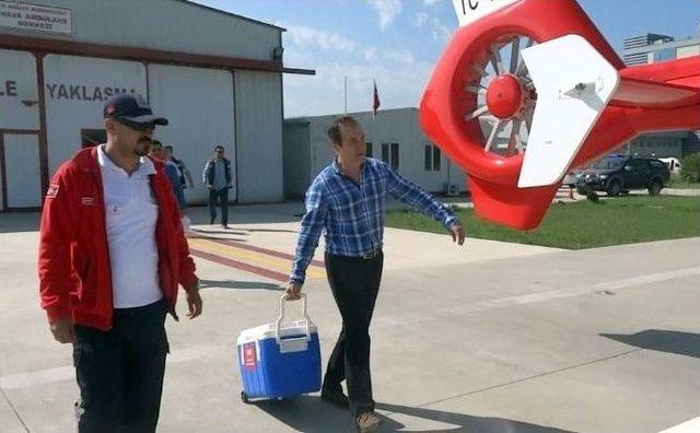 Helikopterle Nakil İ&ccedil;in Organ Yetiştirdiler 1