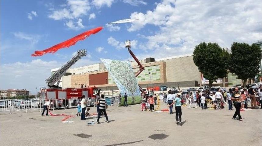 &Ccedil;evre G&uuml;n&uuml;&rsquo;nde &Ccedil;ocuklar U&ccedil;urtmayla Şenlendi