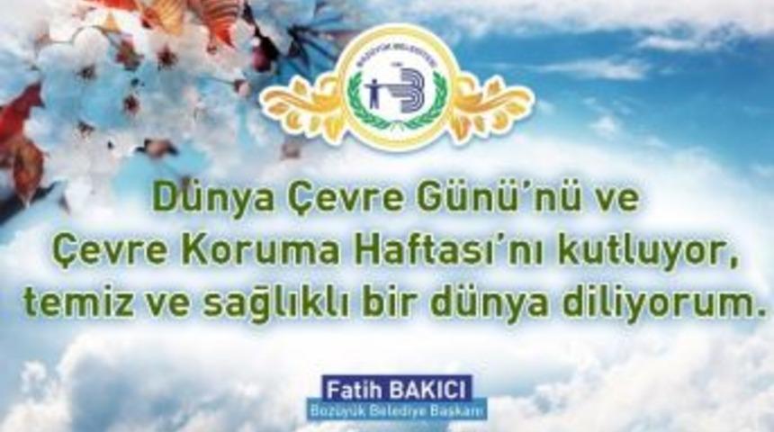 Başkan Bakıcı: &ldquo;&ccedil;evreye Verdiğimiz Zarar Aslında İnsanlığa Verilen Zarardır&rdquo;