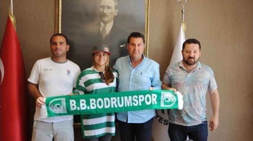 R&uuml;zgarın Kızı Bodrumsporlu Oldu