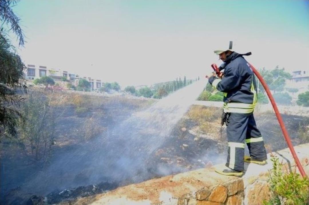 Bodrum&rsquo;da Yarım Saat İ&ccedil;inde İki Yangın &Ccedil;ıktı