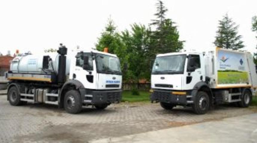 &Ccedil;evre Ve Şehircilik Bakanlığı&rsquo;ndan Bolvadin Belediyesine &Ccedil;&ouml;p Kamyonu Hibe Edildi