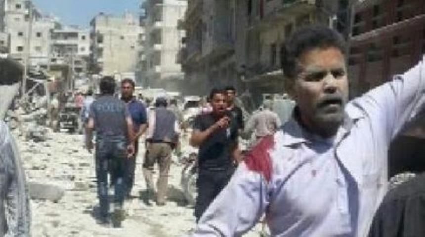 İdlib'e Hava Saldırısı: 17 &Ouml;l&uuml;, 50 Yaralı