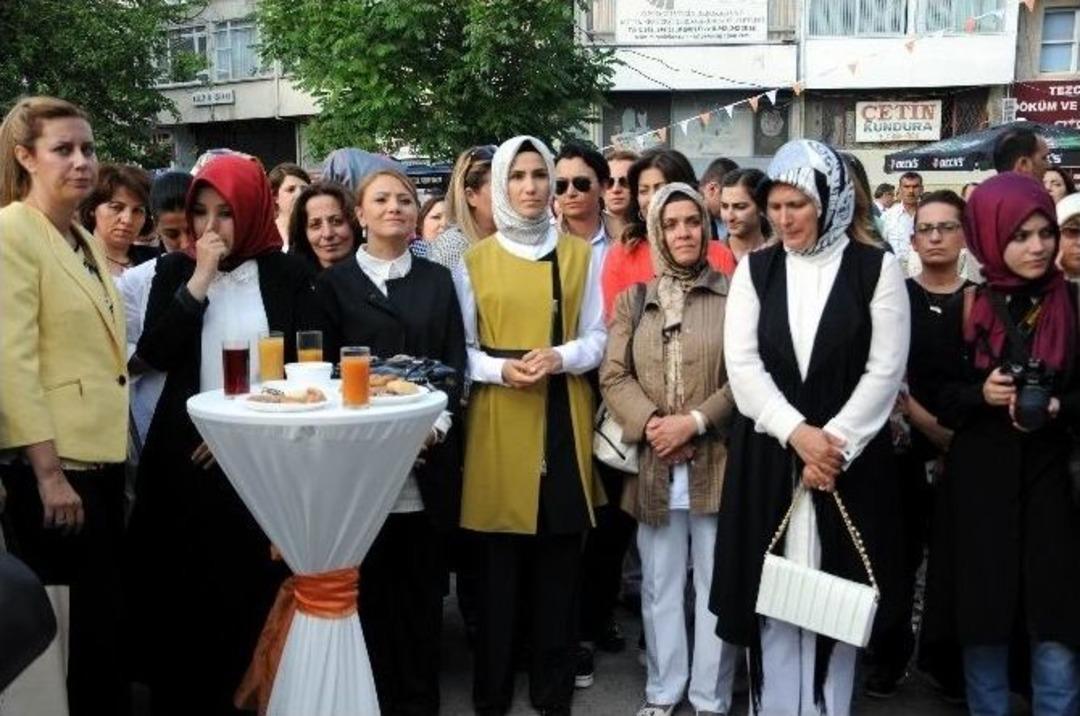 S&uuml;meyye Erdoğan, Kadem&rsquo;in Antalya Temsilciliğini A&ccedil;tı