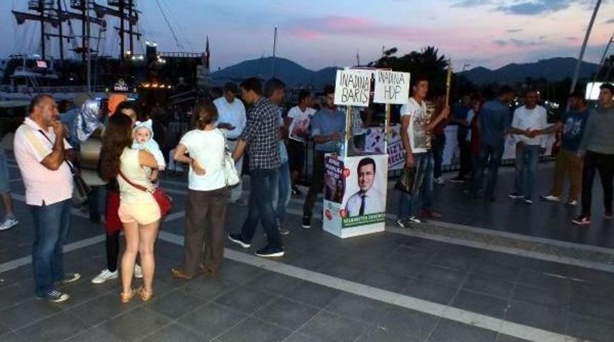 Hdp'den Saldırı I&ccedil;in 'sessiz Eylem'