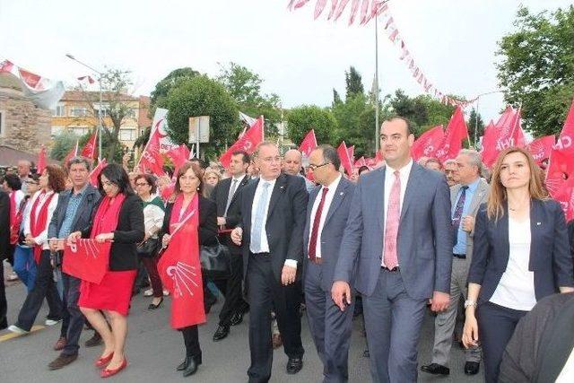 Chp Tekirdağ’dan ‘iktidara Yürüş’ Etkinliği