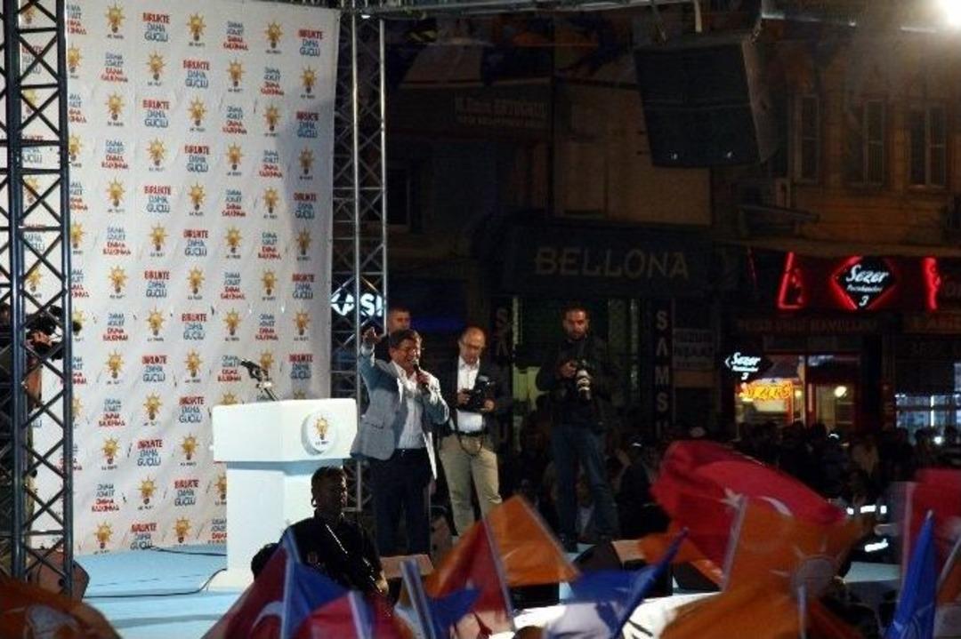 Başbakan Davutoğlu: &ldquo;provokasyon İhtimalini De G&ouml;z &Ouml;n&uuml;ne Alıyoruz, O &Ccedil;er&ccedil;evede &Ccedil;alışmalar Y&uuml;r&uuml;t&uuml;yoruz&rdquo;