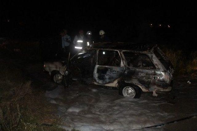 Lpg&rsquo;li Otomobil Yanarak Kullanılamaz Hale Geldi 2