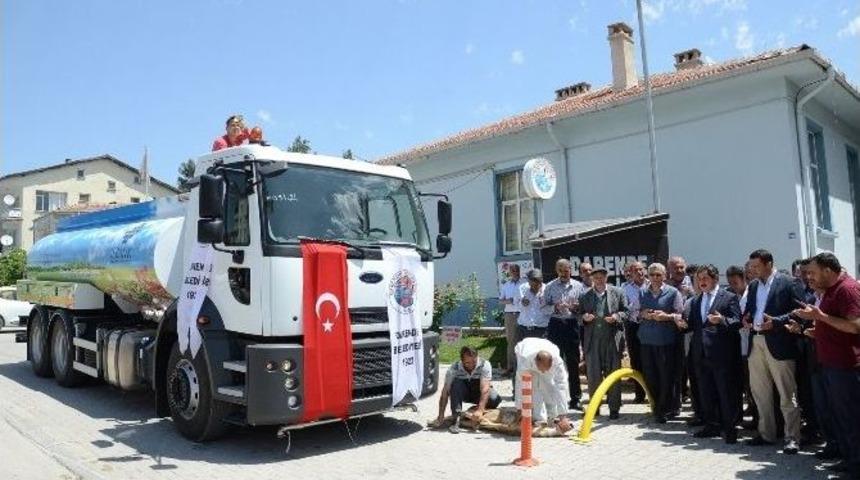 &Ccedil;evre Bakanlığı Darende Belediyesine Araz&ouml;z Hibe Etti