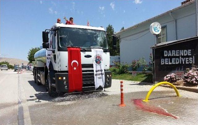 &Ccedil;evre Bakanlığı Darende Belediyesine Araz&ouml;z Hibe Etti 2