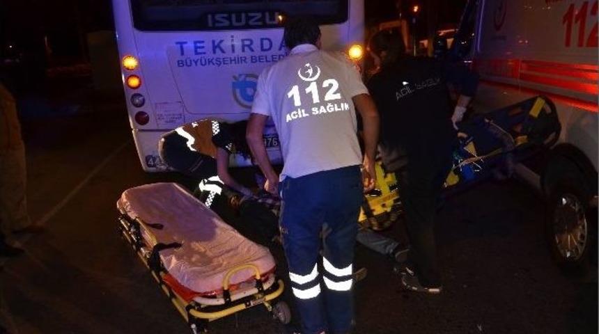 Motosiklet, Halk Otob&uuml;s&uuml;ne &Ccedil;arptı