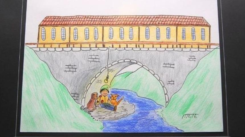 Minik Karikat&uuml;ristler H&uuml;nerlerini Sergiledi