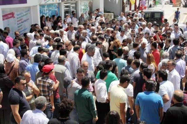 Şanlıurfa&rsquo;Da Hdp lilerden Protesto 1