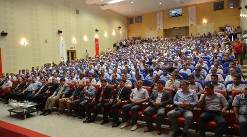 Memur-sen Ve Eğitim-bir-sen Genel Başkanı Ali Yal&ccedil;ın, Osmaniye&rsquo;ye Geldi