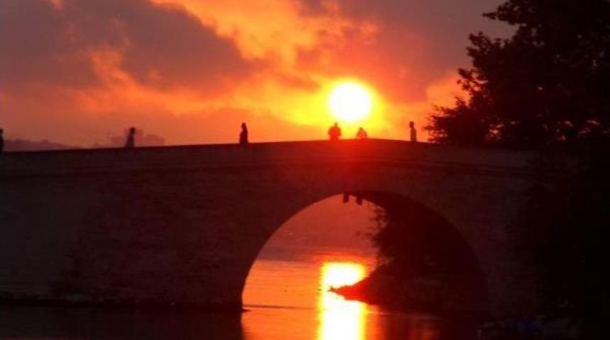 Küçükçekmece’De Gün Batımı