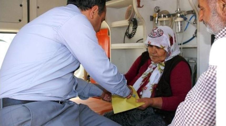 Oyunu Ambulansta Kullandı