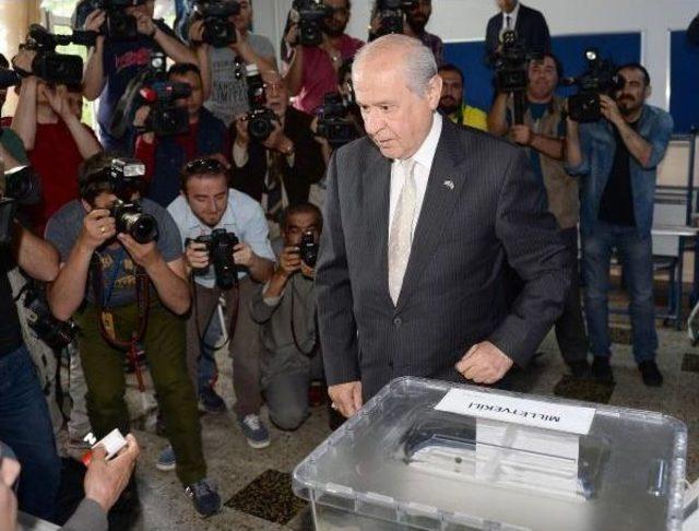 Bahçeli: Seçimlerin Milletimiz Için De Hayırlı Sonuçlar Vereceğine Inanıyorum