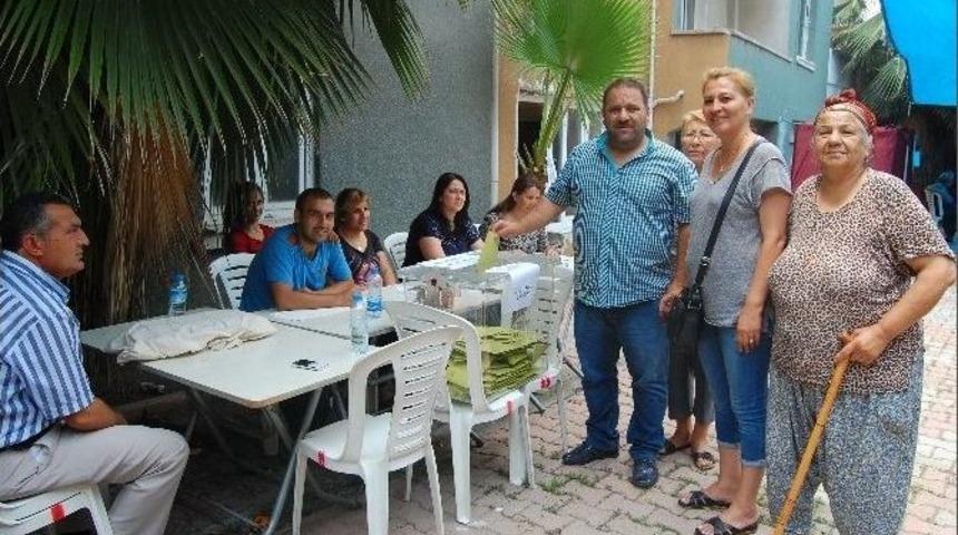 A&ccedil;ık Havada Oy Kullandılar