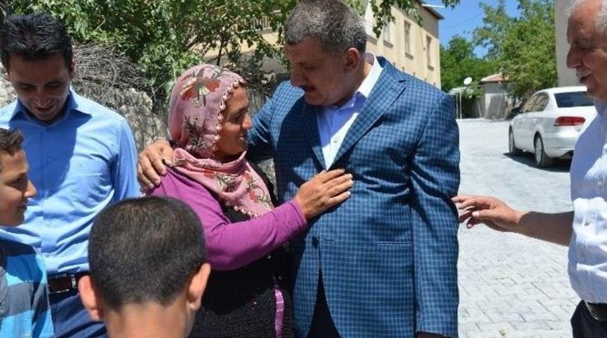 Başkan Gürkan, Şanlıkaya Mahallesi’ni Ziyaret Etti