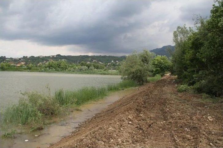 Kuzuluk Göl Parkta Çalışmalar Hızla Devam Ediyor G2