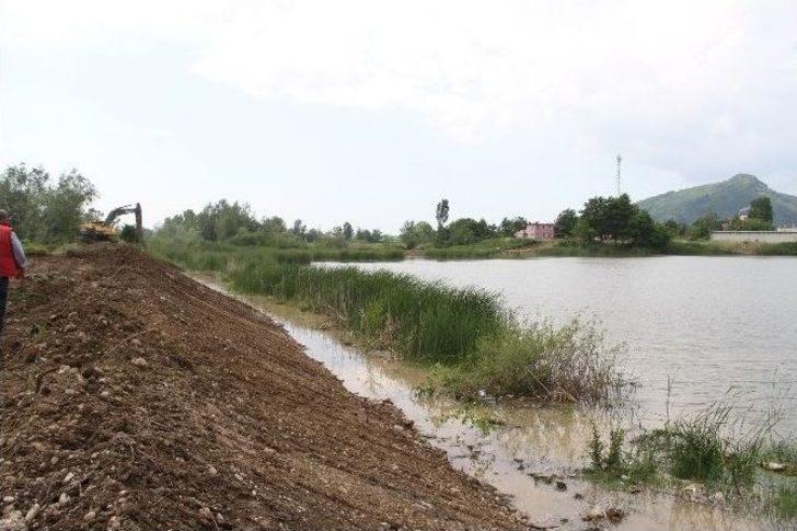 Kuzuluk Göl Parkta Çalışmalar Hızla Devam Ediyor G3