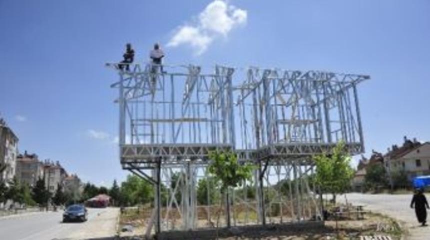 Karaman&rsquo;da Muhtarlara Modern Ofisler