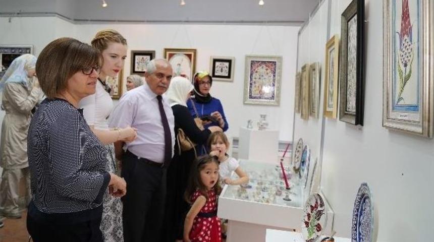 Kursiyerlerden &lsquo;ge&ccedil;mişin Altın İzleri&rsquo; Sergisi